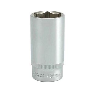 Головка торцевая 6-гранная удлиненная 30 мм 1/2" 76 мм YATO