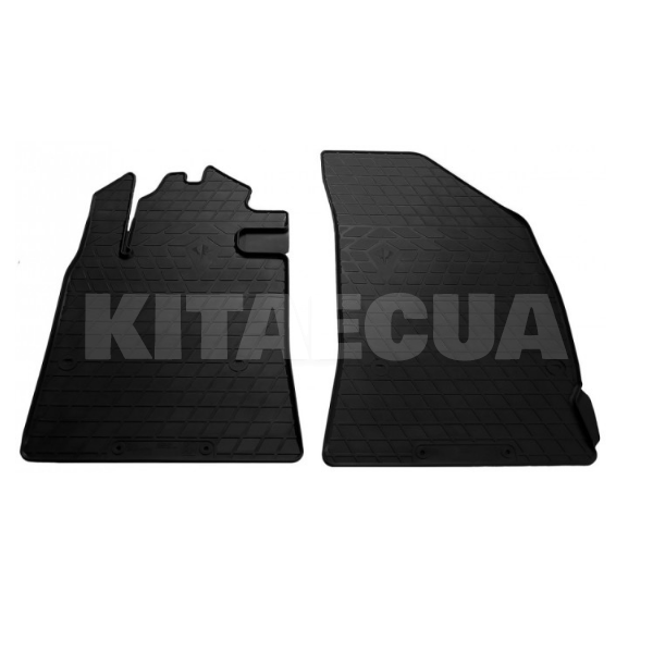 Резиновые коврики передние CITROEN C5 (2008-2017) CP клипсы Stingray (1003082)