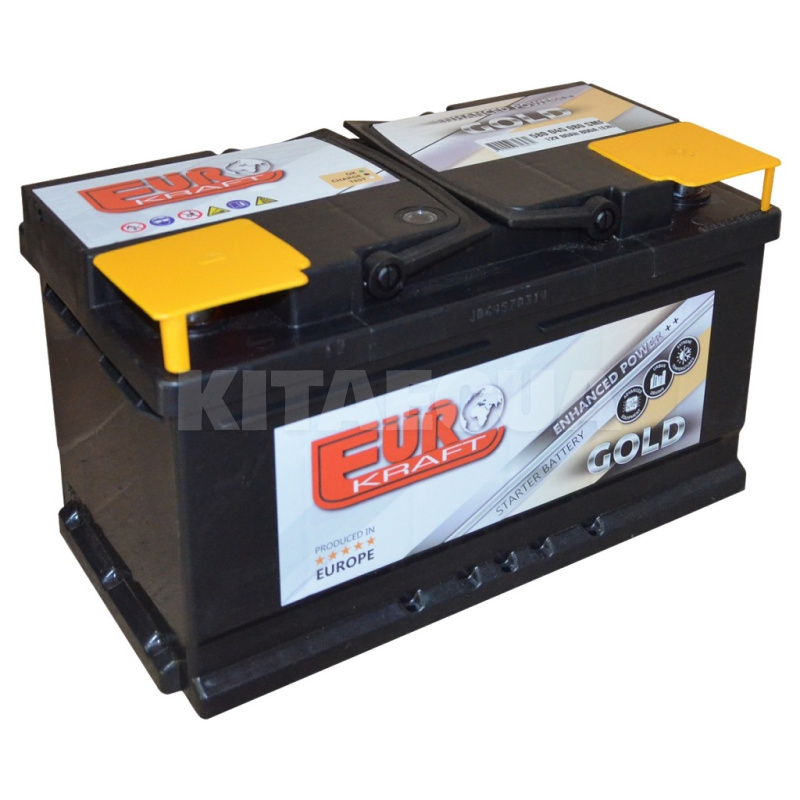 Аккумулятор автомобильный 80ч 800А "+" справа EUROKRAFT (580 83 04)