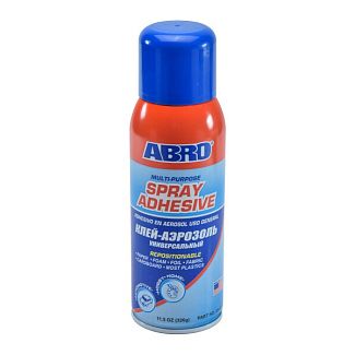 Клей аерозольный полиуретановый Spray Adhesive 326г ABRO