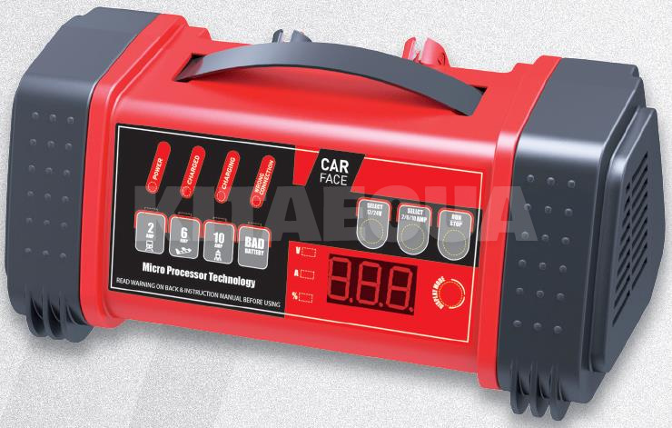 Зарядное устройство для аккумулятора 12В/24В 6А CARFACE (DO CFT25347KEL)