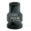 Головка торцевая ударная 6-гранная 10 мм 1/2" 39 мм YATO (YT-1000)