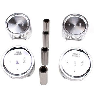 Поршні двигуна 0.5 (з пальцями) 4шт PREMIUM