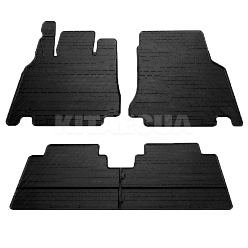 Резиновые коврики в салон Mercedes Benz W168 A (1997-2004) Stingray (1012364)