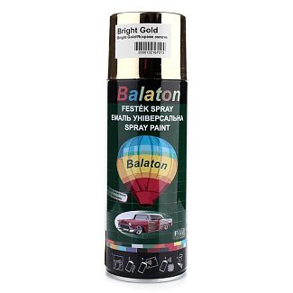 Краска глянцевая 400мл золото BALATON