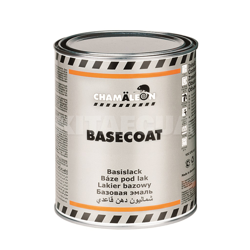 Краска-эмаль металлик 1л "Skoda 9102" серая CHAMAELEON (51110-CHAMAELEON)