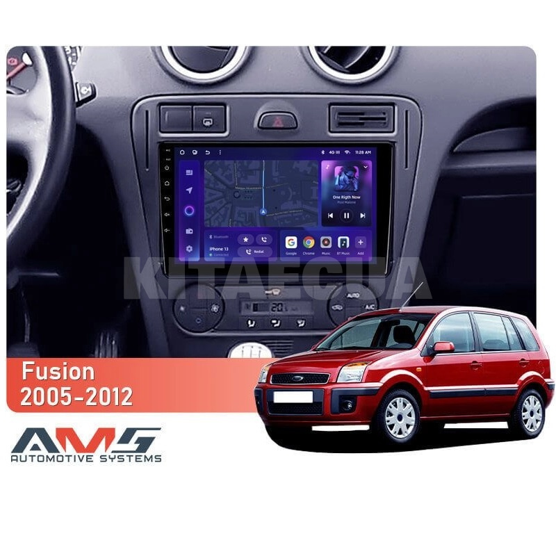 Штатна магнітола MOSS M3 4+32 ГБ 9" Ford Fusion 1 2005-2012 AMS (49864) - 2