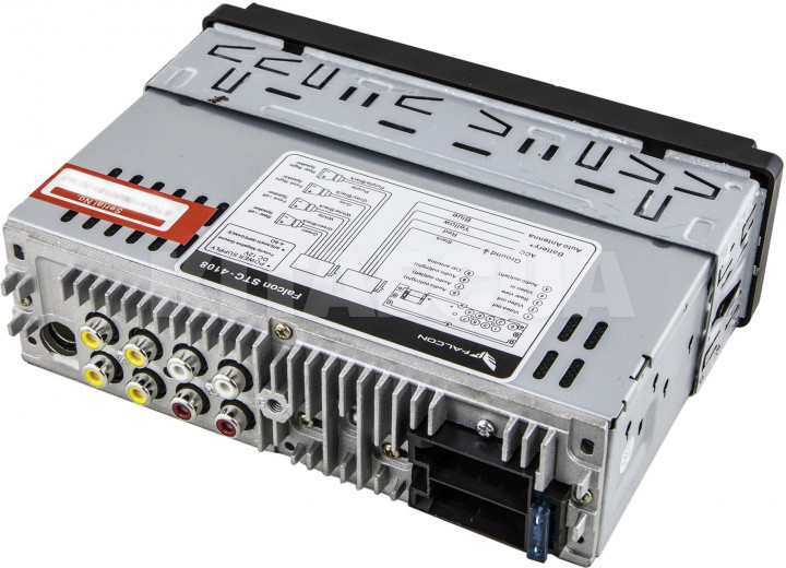 Автомагнітола 1DIN 4x45 W з 4" LCD дисплеєм FALCON (STC-4108) - 4