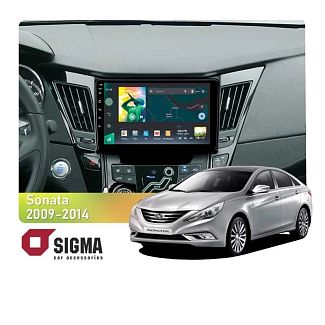 Штатна магнітола X9464 4+64 ГБ 9" Hyundai Sonata 6 YF 2009-2014 (A) SIGMA4car