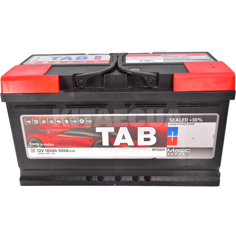 Аккумулятор автомобильный 100Ач 920А "+" справа TAB (TAB MAGIC 100 L5)