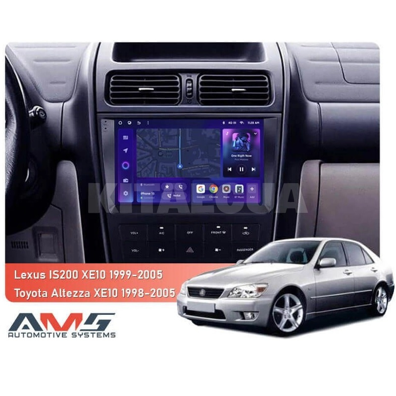 Штатна магнітола MOSS M3 4+32 ГБ 9" Lexus IS200 1999-2005 (L3) AMS (50109) - 2