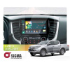 Штатная магнитола X9232 2+32 Gb 9" Mitsubishi L200 5 2015-2019 Ручное управление кондиционером SIGMA4car (33660)