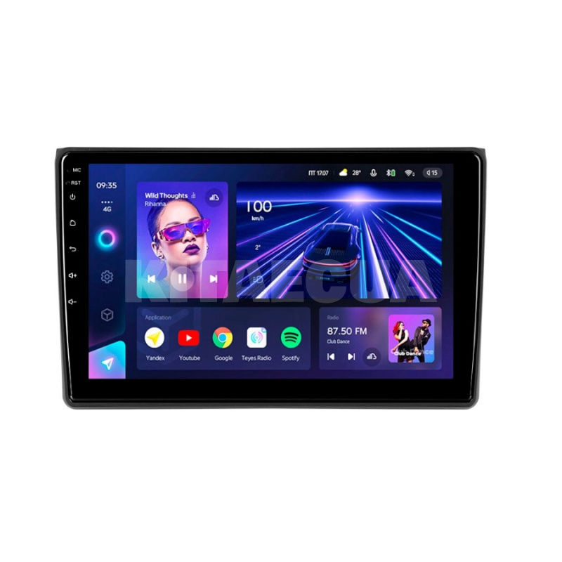 Штатная магнитола CC3 4+64 Gb 9" Audi A4 2000-2009 Teyes (21667)