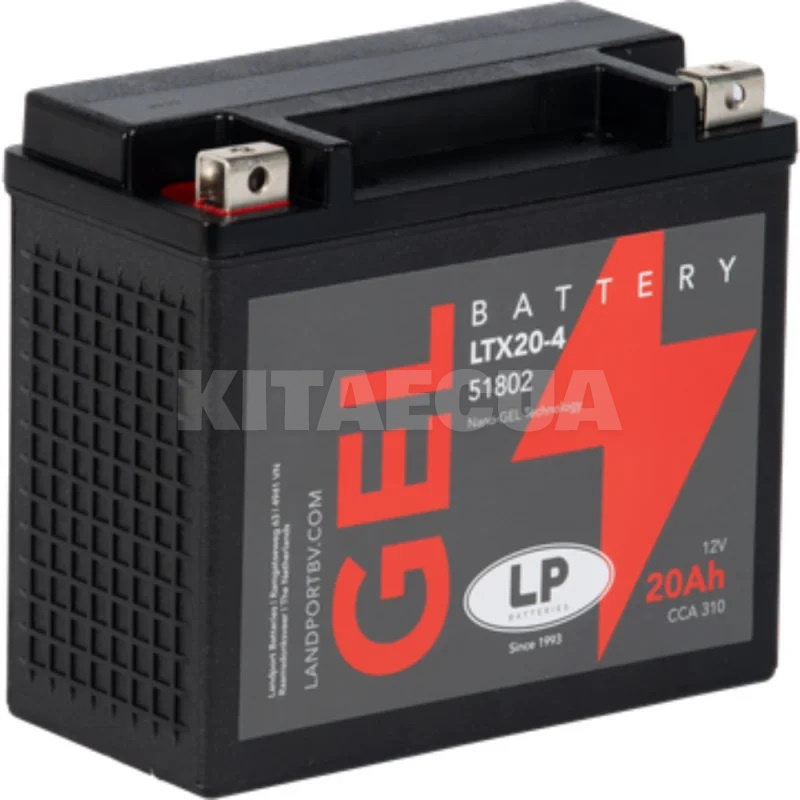 Мото акумулятор 20Ач 310А "+" зліва LP Battery (MG LTX20-4)