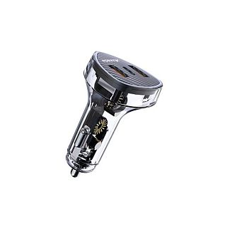 Автомобильное зарядное устройство 2 USB / 1 Type-C 27W черное AZEADA SYVI PD-C35 Proda