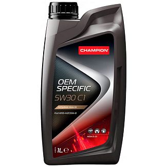 Масло моторное синтетическое 1л 5W-30 OEM SPECIFIC C1 Champion