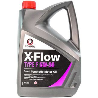 Масло моторное синтетическое 4л 5W-30 XOW F COMMA