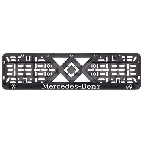 Рамка номерного знака пластик, з рельєфним написом MERCEDES-BENZ VITOL (50267)