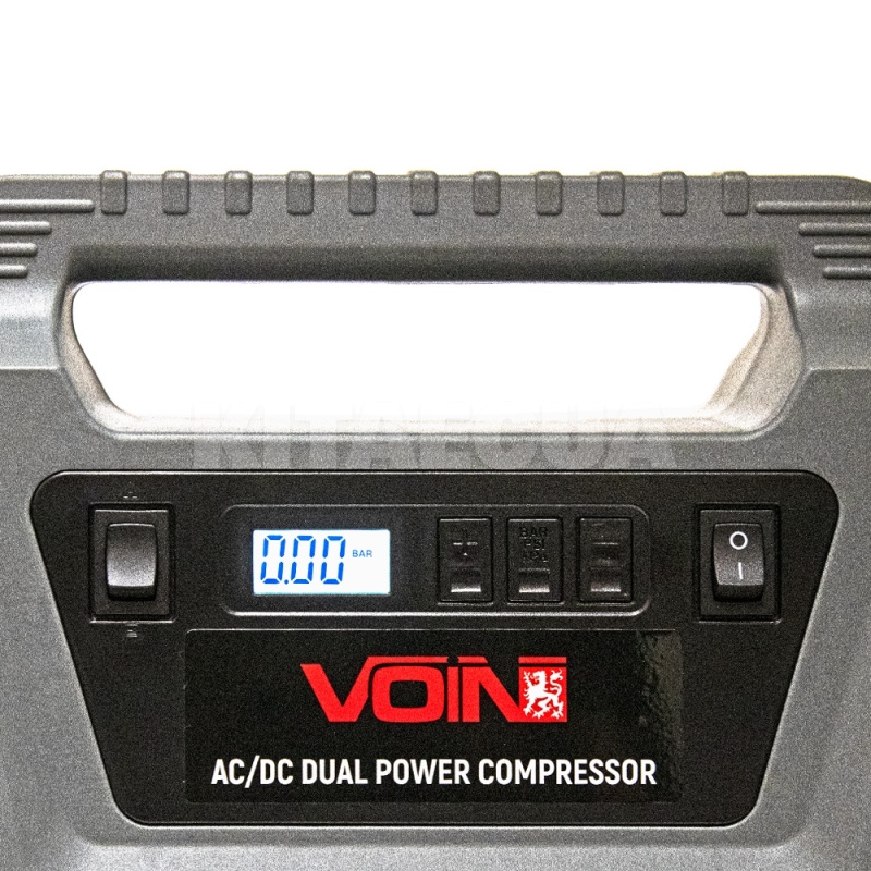 Компрессор автомобильный 25 л/мин 150 Вт 8.00 атм VOIN (VC-220 AC/DC-VOIN) - 8