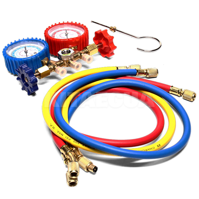 Манометрический коллектор 2-вентильный для заправки кондиционеров AXXIS (ax-1110-AXXIS)