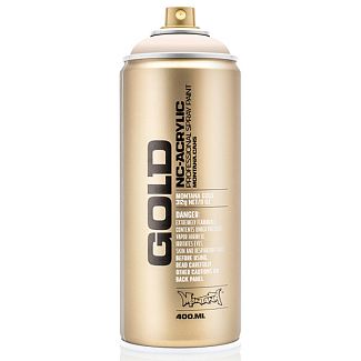 Краска декоративная акриловая 400мл 2010 "ледяной оранжевый" полуматовая Gold MONTANA