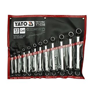 Набір ключів накидних кут 75 ° (6-32мм) 12 предметів YATO