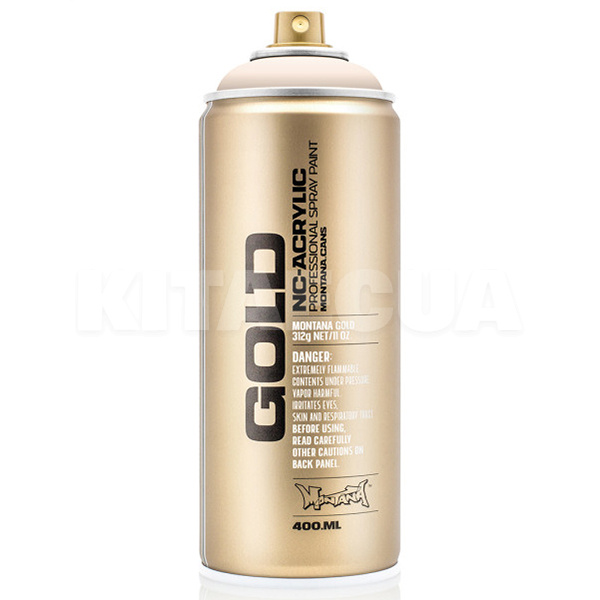 Краска декоративная акриловая 400мл 2010 "ледяной оранжевый" полуматовая Gold MONTANA (284212-MONTANA)