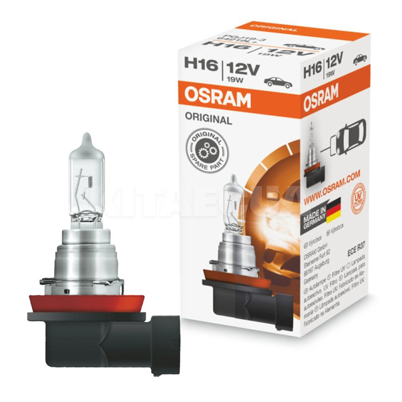 Галогенна Лампа H16 19W 12V Osram (64219L+)