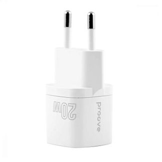 Зарядное устройство 20W Type-C Silicone Power белое PROOVE