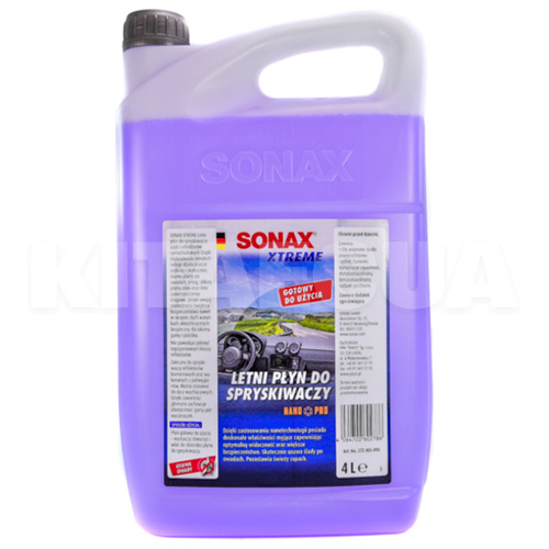 Омыватель летний 4л Sonax (272405)