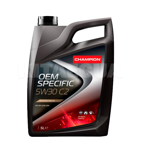 Масло моторне синтетичне 5л 5W-30 OEM SPECIFIC C2 Champion (8209819)