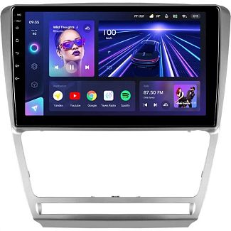 Штатная магнитола CC3 4+32 Gb 10" Skoda Octavia 2 A5 2008-2013 Silver Teyes