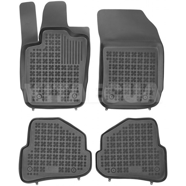 Резиновые коврики в салон AUDI A1 (2010-2018) (4шт) 200313 REZAW-PLAST (29076)