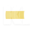Полоса светоотражающая на ступицу колеса желтая (20шт.) (20Pcs-Reflective-Strips-Yellow)