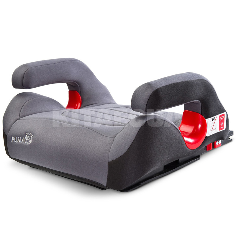 Автокрісло-бустер дитяче Puma Isofix Graphite 15-36 кг Caretero (TERO-3141)