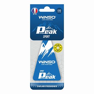 Ароматизатор Peak Sport "спорт" сухой листик Winso