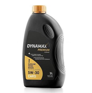 Масло моторное синтетическое 1л 5W-30 PREMIUM ULTRA C2 DYNAMAX