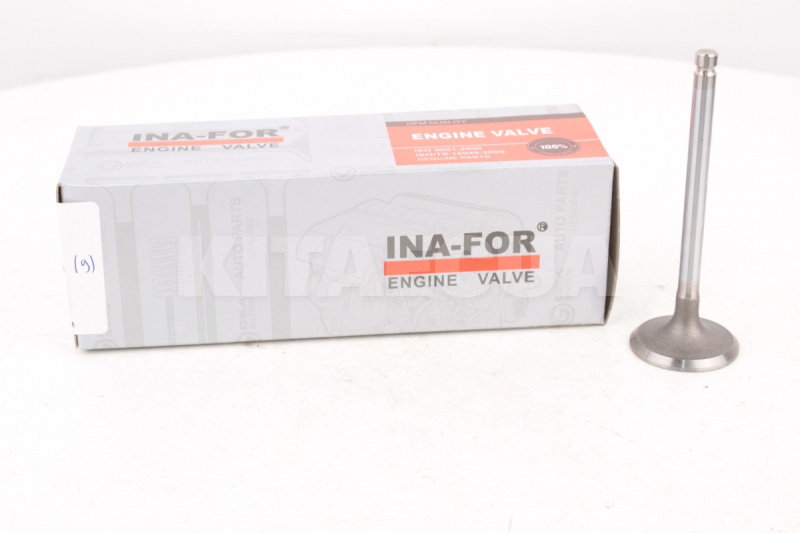 Клапан впускной (1шт) INA-FOR на Lifan 620 Solano (LF481Q1-1007012A) - 2