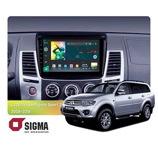 Штатная магнитола X9232 2+32 Gb 9" Mitsubishi Triton 2008-2016 SIGMA4car