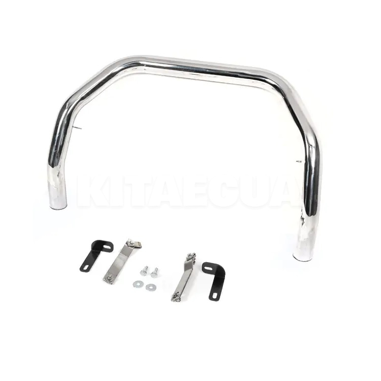 Кенгурятник WT007 Peugeot Partner Tepee 2008-2018 нержавеющая сталь CAN (dd22352) - 4