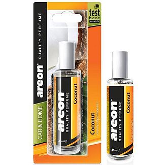 Ароматизатор "кокос" 35мл Parfume SPREY Соconut з платівкою AREON