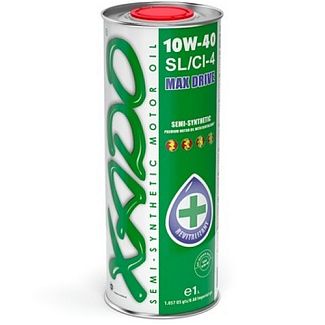 Масло моторное полусинтетическое 1л 10W-40 Atomic Oil SL/CI-4 XADO