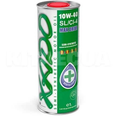 Масло моторное полусинтетическое 1л 10W-40 Atomic Oil SL/CI-4 XADO (XA 20109)
