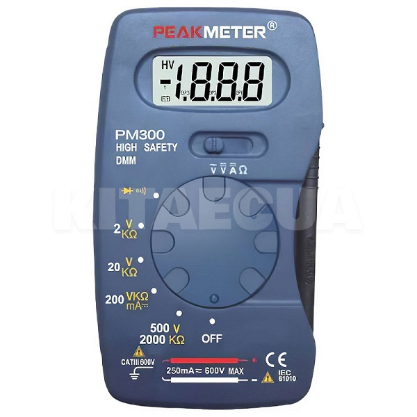 Мультиметр цифровой 0-500В PM300 PROTESTER (PM300)