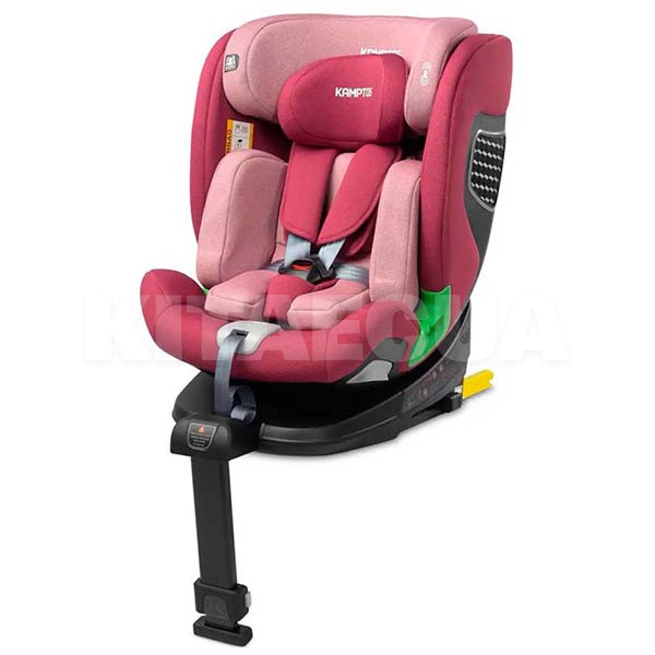 Автокресло детское Kamptos I-SIZE Isofix 0-36 кг розовое Caretero (TERO-18568)