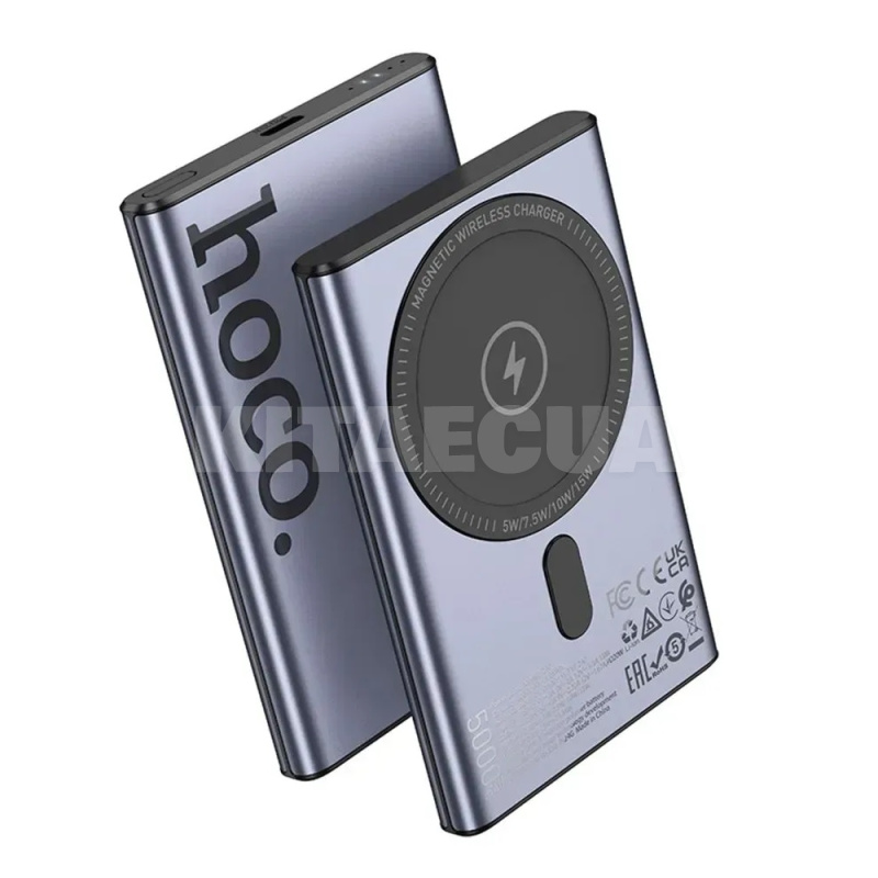 Повербанк Q32 Bird 5000mAh PD20W серый HOCO (6942007634076)