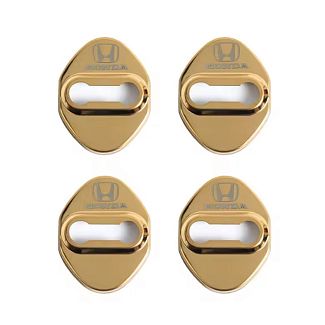 Накладка замка дверей золотая 4 шт HONDA