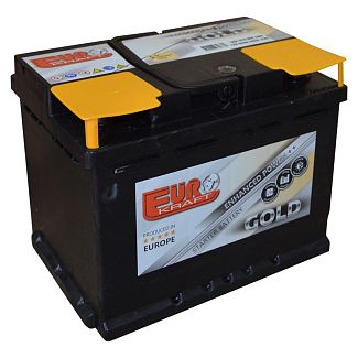 Аккумулятор автомобильный 62ч 620А "+" справа EUROKRAFT