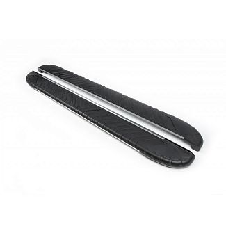 Боковые пороги Bosphore Grey (2шт., алюминий) Erkul