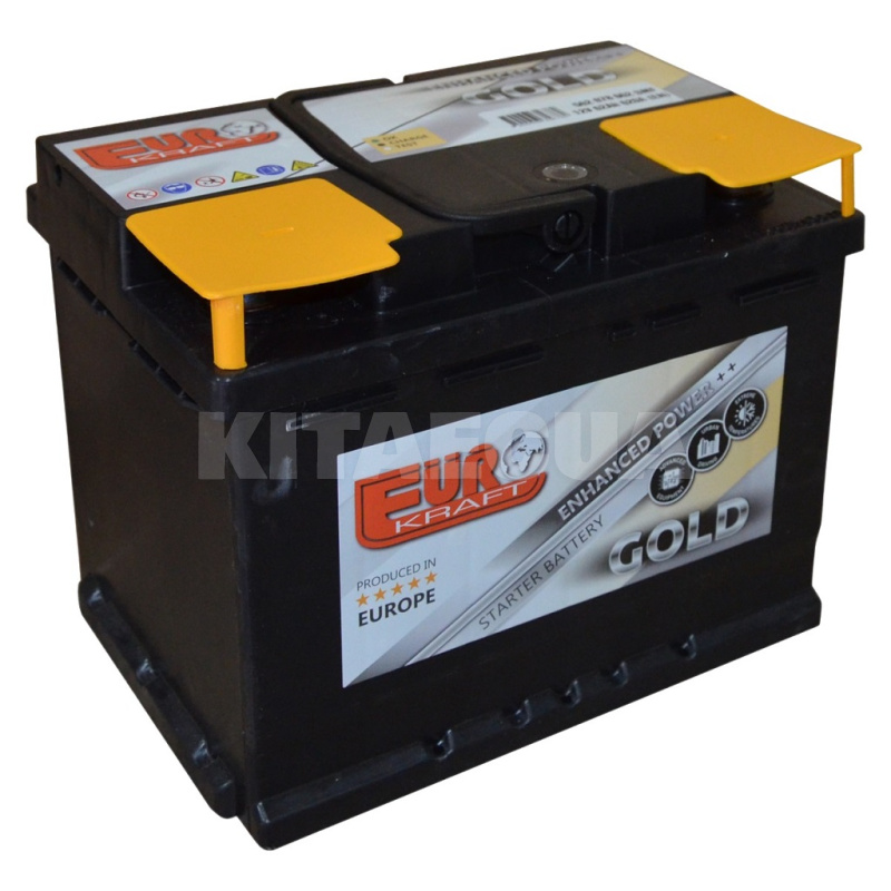 Аккумулятор автомобильный 62ч 620А "+" справа EUROKRAFT (СТ-00145985)